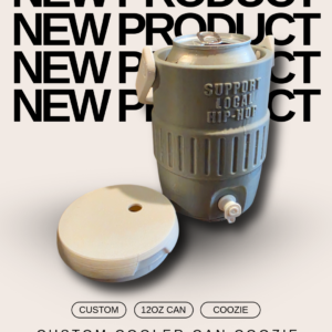 12OZ CUSTOMIZABLE COOLER CAN COOZIE - Image 1