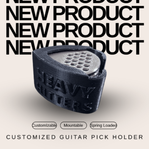 Customizable Guitar Pick Holder - Image 1