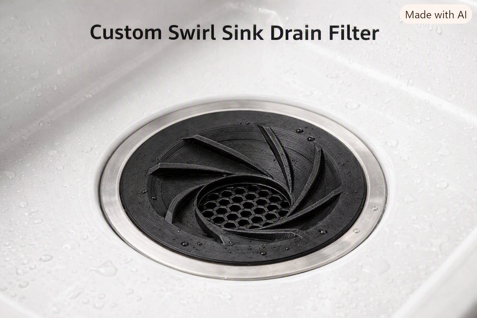 Custom Sink Drain Filter - Image 1