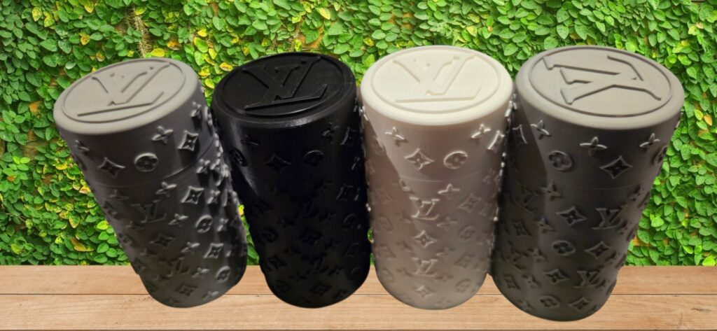 Larry Valentine Threaded Logo Jar